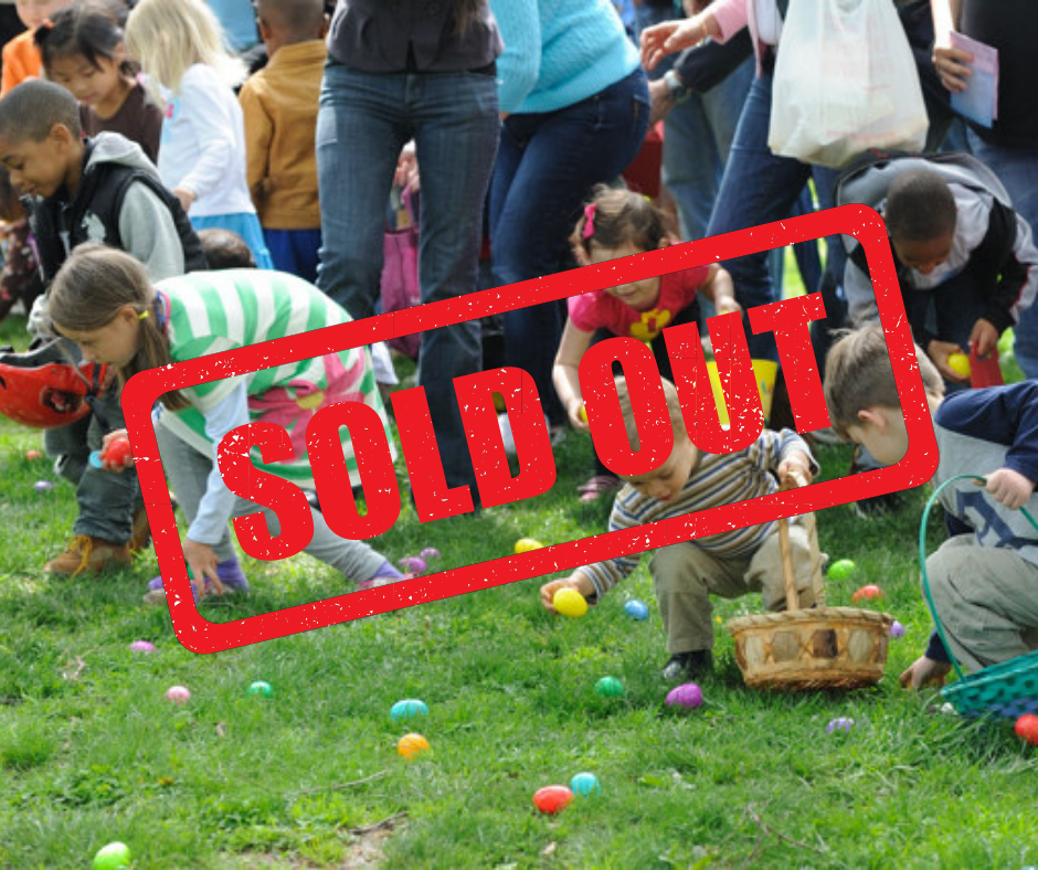 Easter Egg Hunt 1pm  2pm 