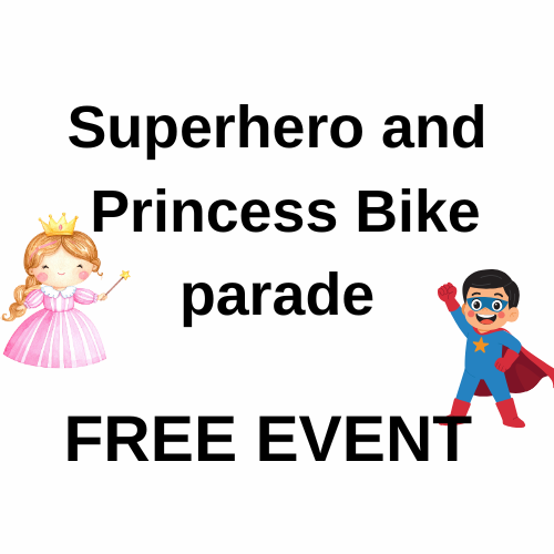 Superhero and Princess Parade Bike Week 2026
